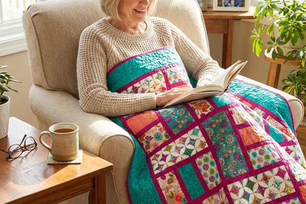 Forest Frolic Lap Quilt - FREE DOWNLOAD