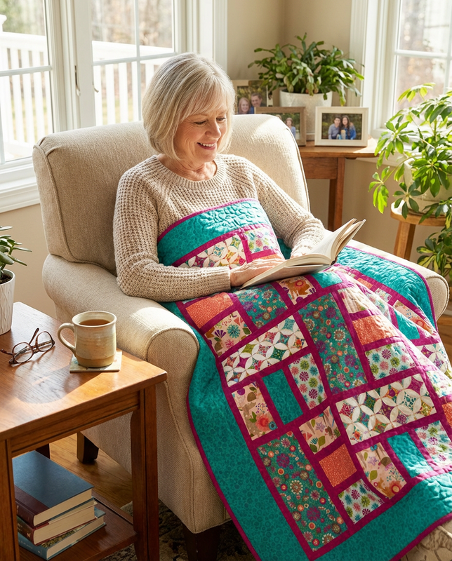 Forest Frolic Lap Quilt - FREE DOWNLOAD