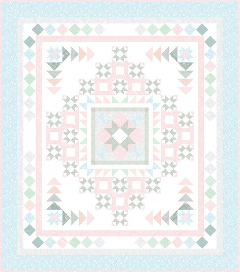 Ocean Sunrise Free Quilt Pattern