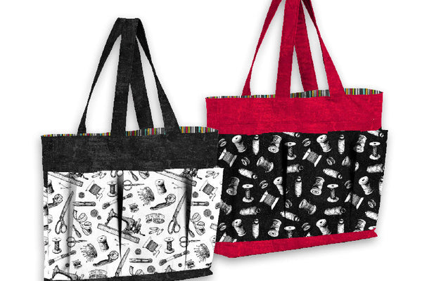 Versatile Tote - Sewing Is My Happy Place - FREE DOWNLOAD