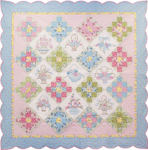 Sweet Daisy Dreams Free Quilt Pattern