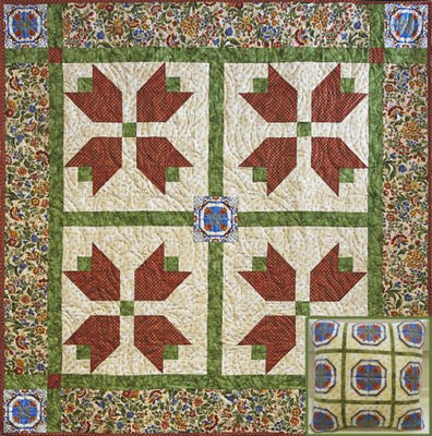 Tulip Time Free Quilt Pattern