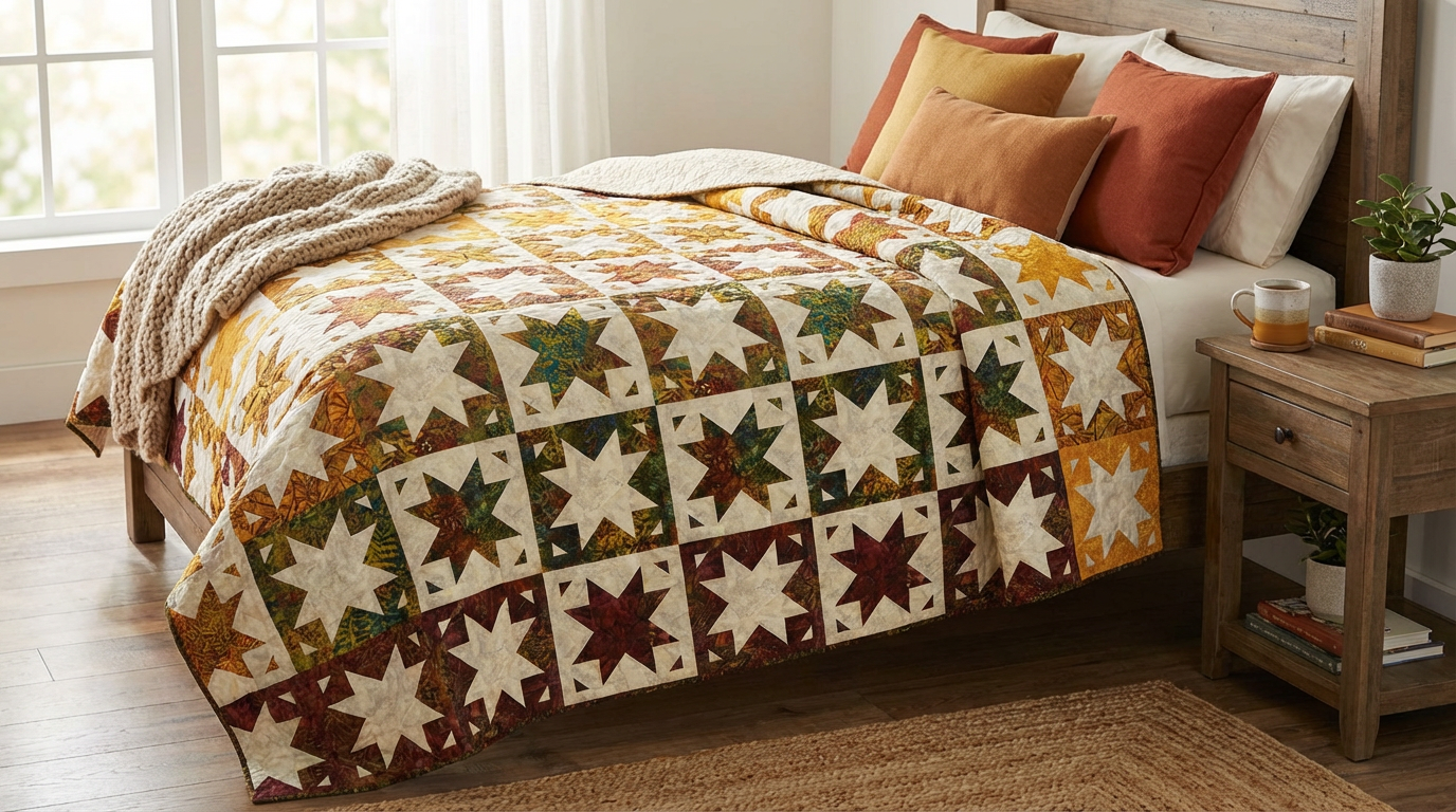Luminescent Pattern Free Quilt Pattern