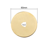60mm Titanium Coated Rotary Cutter Blades For OLFA And Fiskars - PACK OF 10 - The Fabric Hut