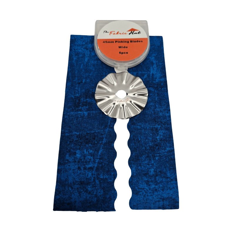 Pinking Blade - Wide - 45mm Rotary Blade - Pack of 5