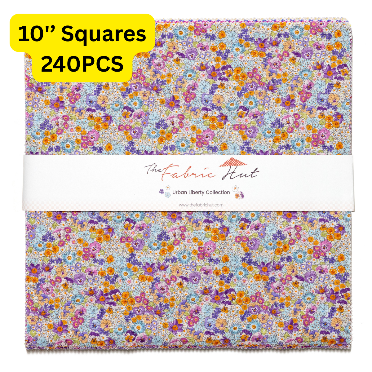 10 " Squares 240pcs - Urban Liberty Collection