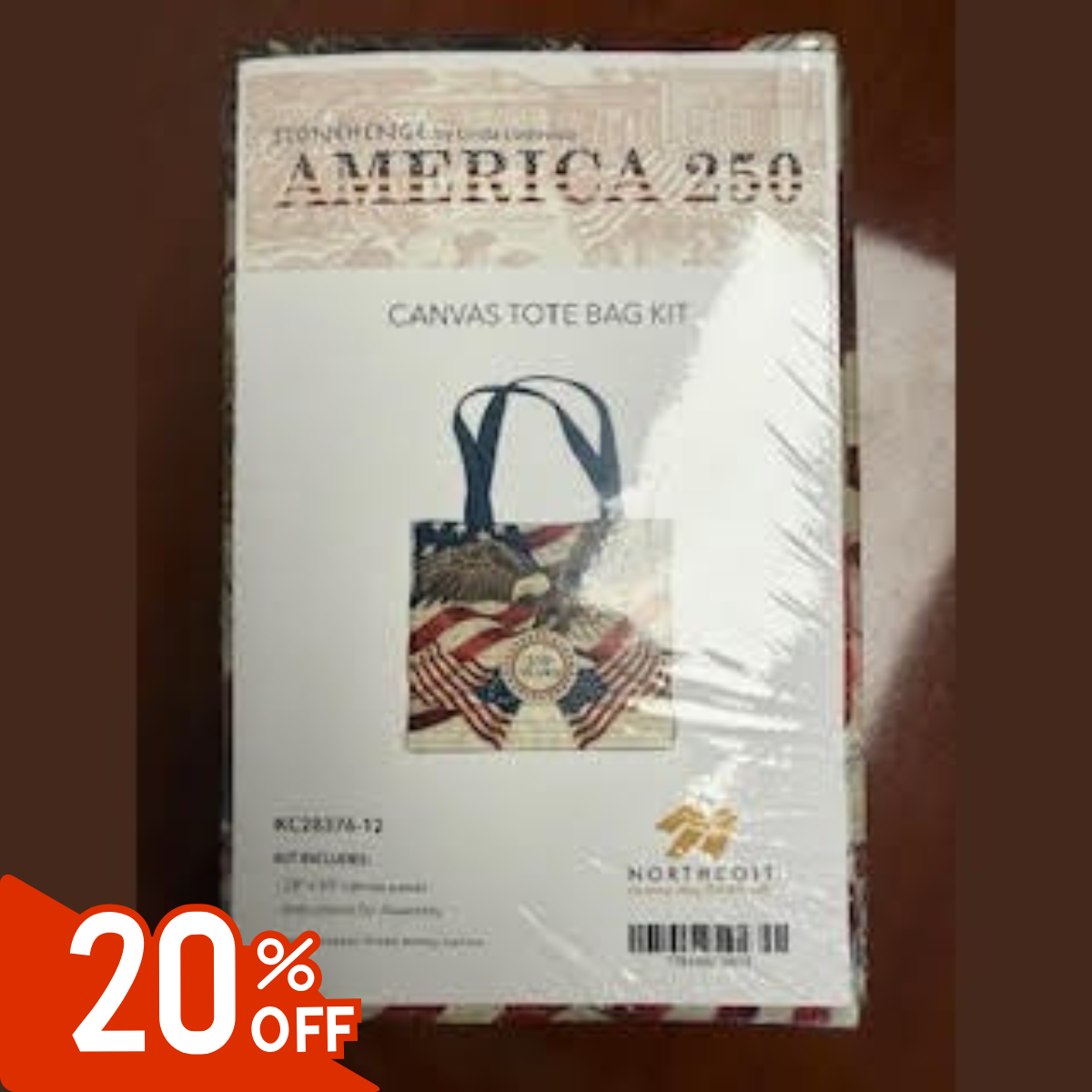 America 250 Tote Bag Panel Project Kit (C28376-12)