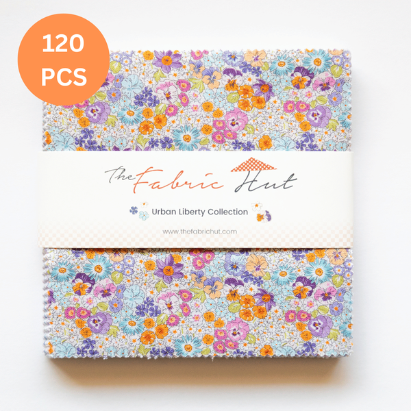 Charm-pack 120pcs - Urban Liberty Collection - The Fabric Hut
