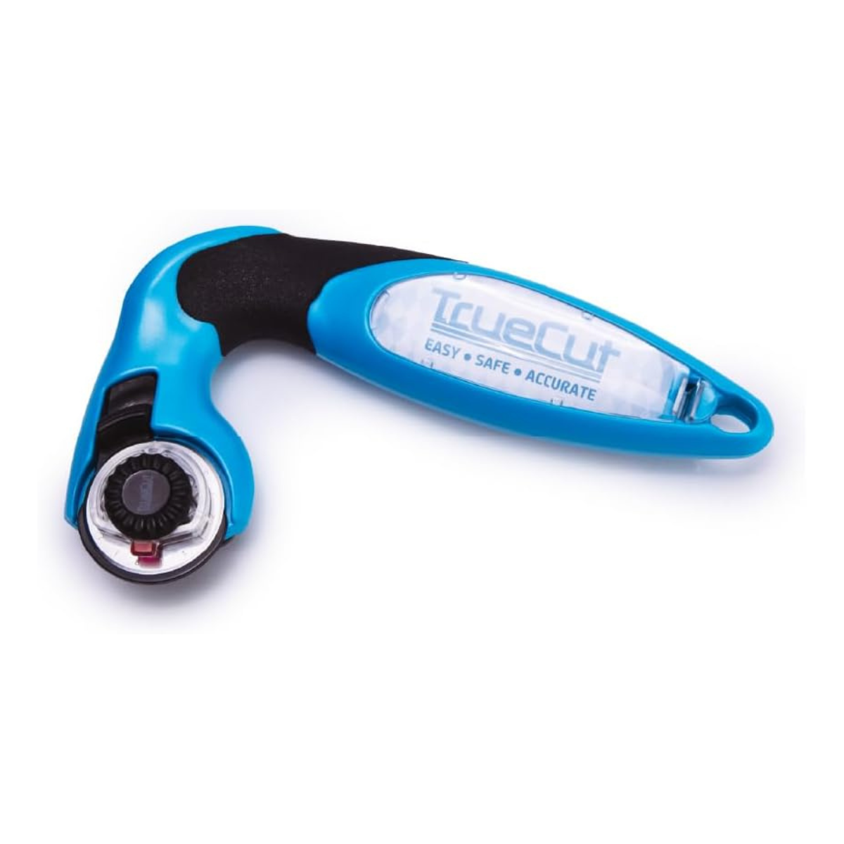 TrueCut Cutting Bundle, 28mm My Comfort Ergo Cutter, 10 Titanium Blades, 9.5 inch Square Ruler and TrueGrips - TrueCut 28mm My Comfort Ergo Cutter - photo 2 of 5 - The Fabric Hut