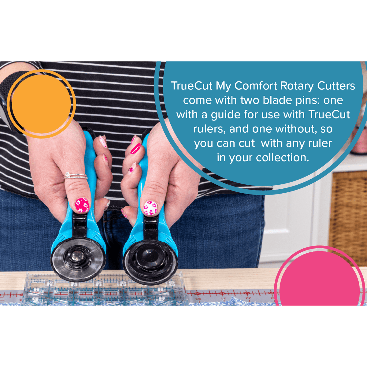 Straight Cutter 45mm (Quick Release)