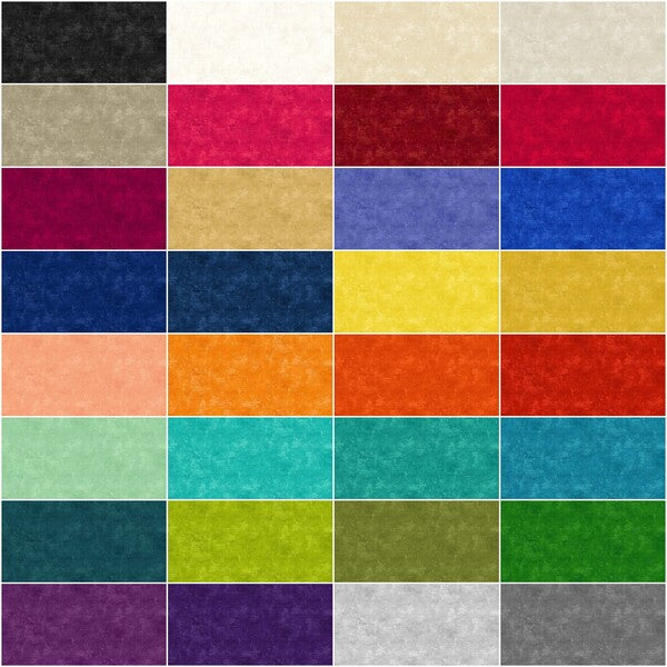 Charm-pack 42pcs - 5" Square Precuts - Canvas - Assorted Colors by Northcott