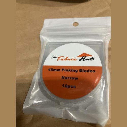 Pinking Blade - Narrow - 45mm Rotary Blade - Pack of 10