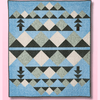 Wild Reflections Quilting Kit - Pre-Cut with Complete Backing & Binding - 60x70 inches Finished Size - Perfect for Advanced Beginners