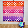 Warm Reflections Pre Cut 60" X 72" Kit Fabric Pattern and Binding and backing Included ALL PRE CUT ready to sew