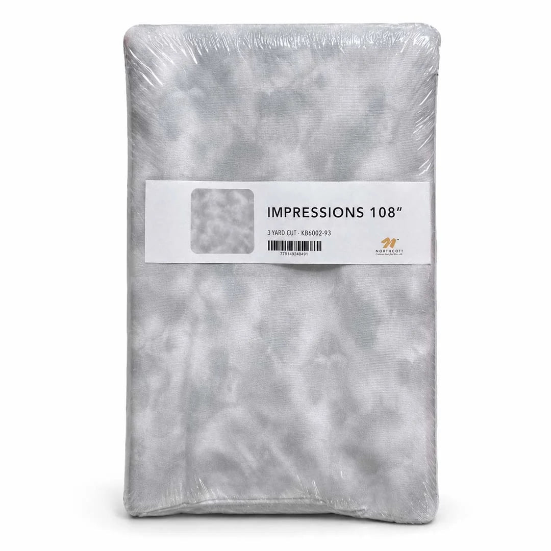 Northcott Impressions 108" Wide Backing Bundle, Five 3 Yard Cuts