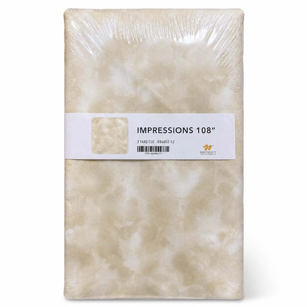 Northcott Impressions 108" Wide Backing Bundle, Five 3 Yard Cuts