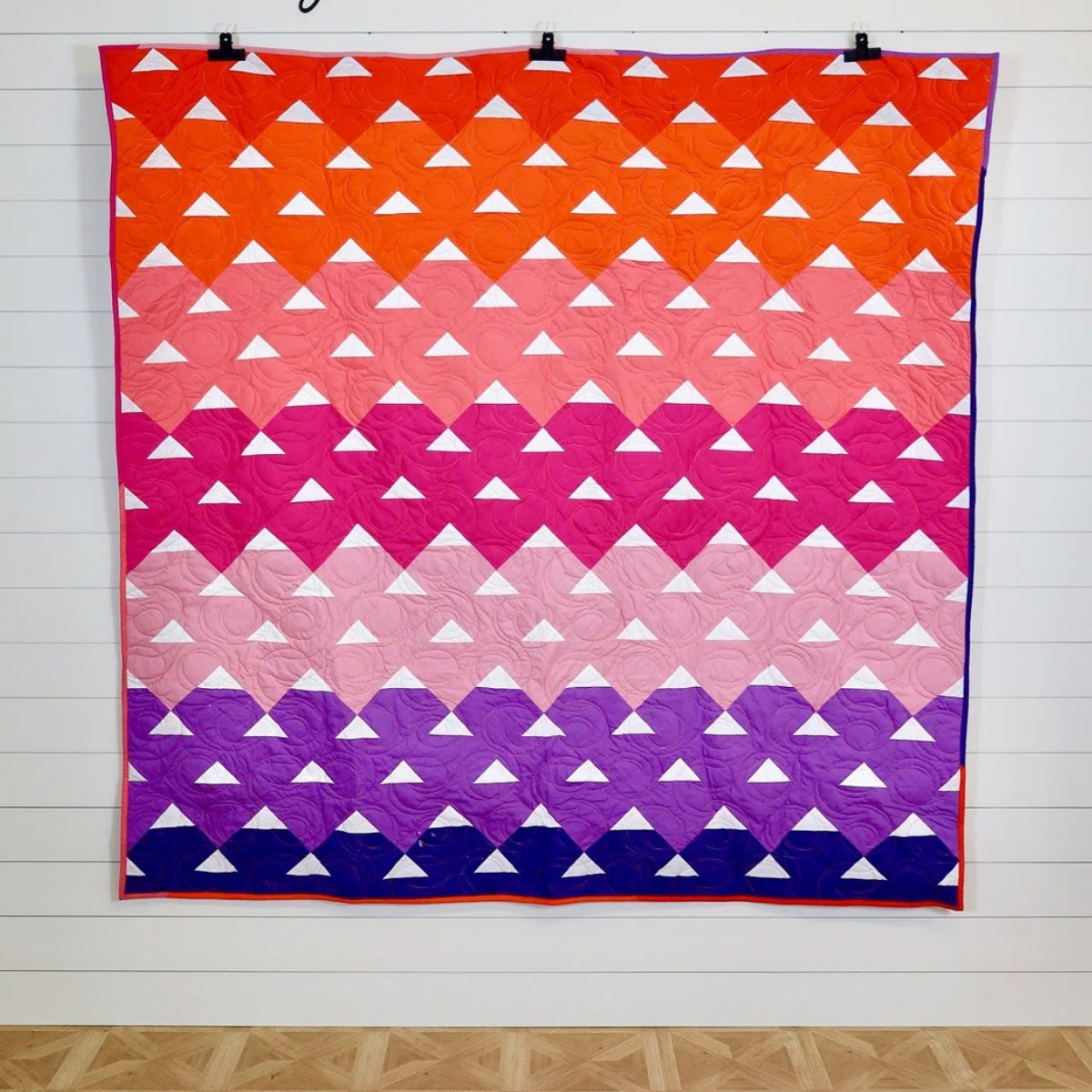 Warm Reflections Pre Cut 60" X 72" Kit Fabric Pattern and Binding and backing Included ALL PRE CUT ready to sew