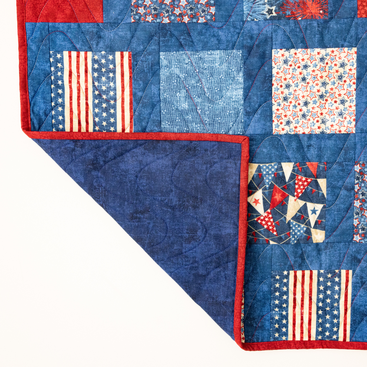 Heartland Home Quilting Kit - Pre-Cut with Complete Backing & Binding - Experienced Beginner - Two Options: 60x72 inches or 84x96 inches Finished Size