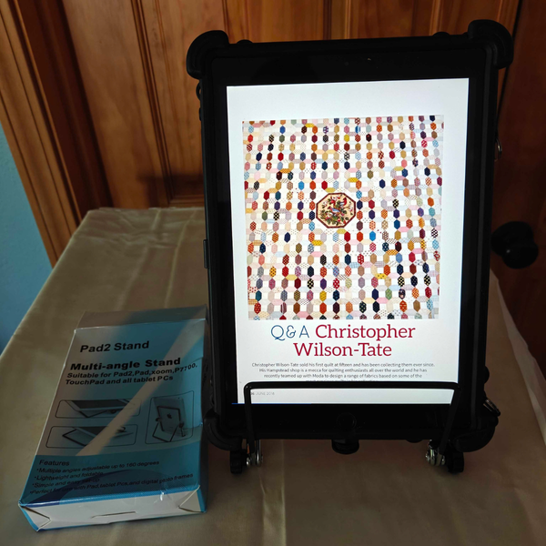 Universal Tablet Stand - Foldable Holder for Your Craft Table