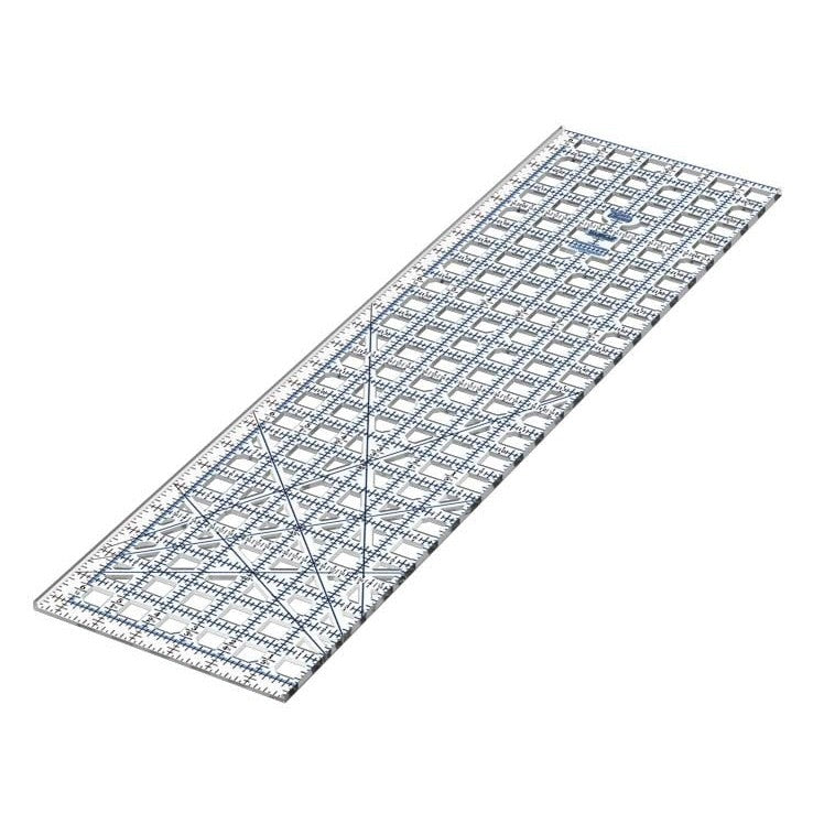 TrueCut Quilter's Combo with 45mm My Comfort rotary cutter, 6.5 x 24.5 inch ruler and TrueGrips non-slip strips