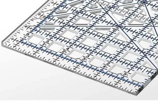 TrueCut® 6.5" x 12.5" Rectangle Quilting Ruler