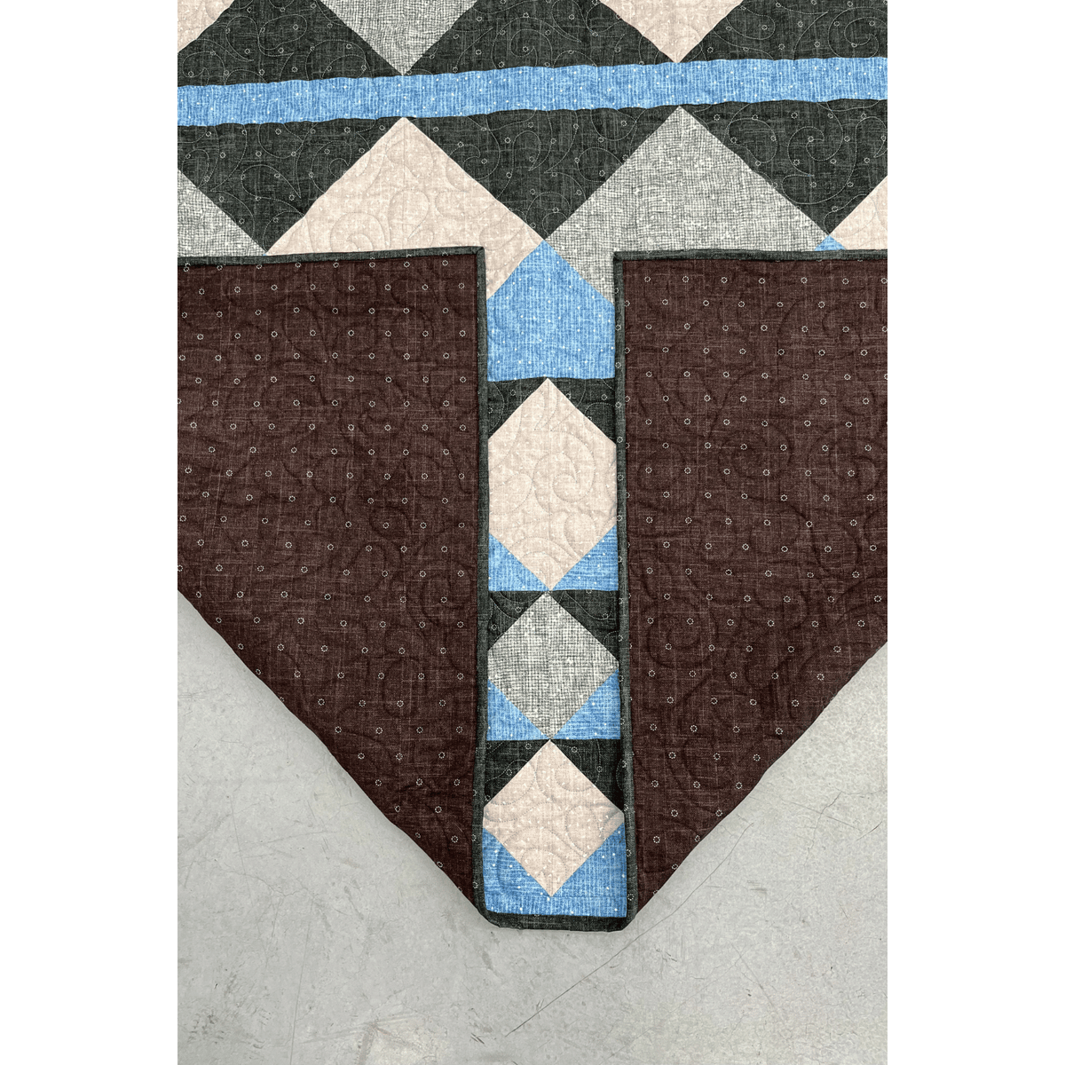 Wild Reflections Quilting Kit - Pre-Cut with Complete Backing & Binding - 60x70 inches Finished Size - Perfect for Advanced Beginners