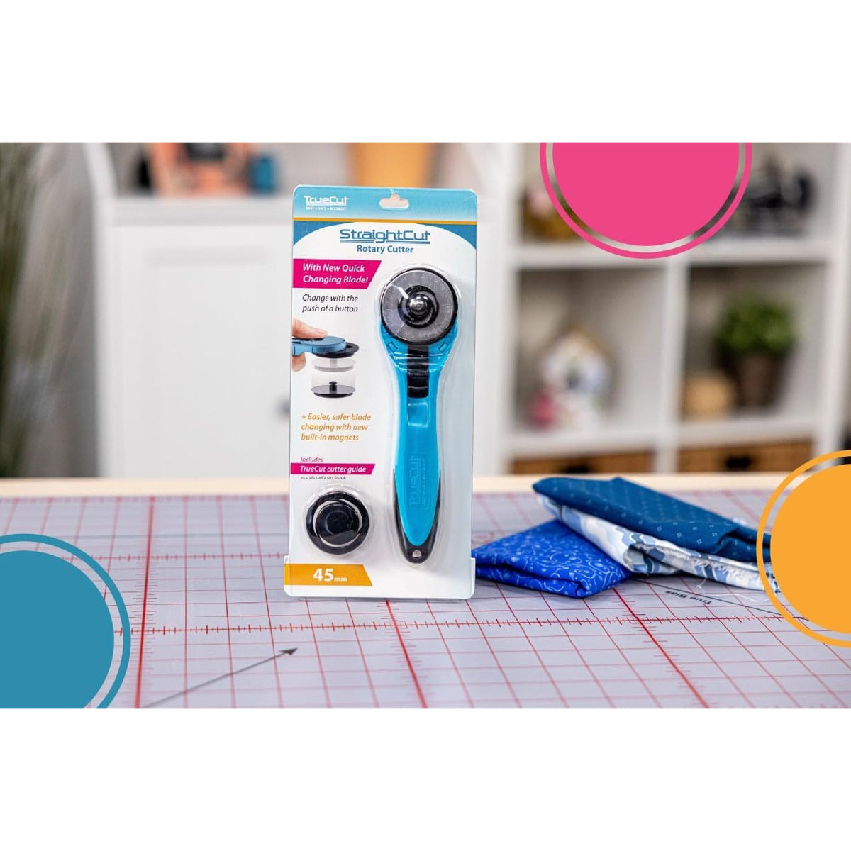 Straight Cutter 45mm (Quick Release)