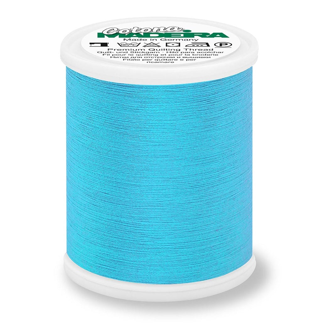 Madeira Cotona 50 WT Quilting & Sewing Thread- 1100yd - 633 Turquoise