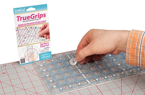 TrueCut® TrueGrips™ Non-Slip Ruler Grips