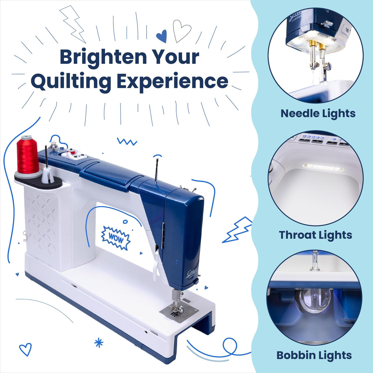Grace Little Rebel Quilting Machine