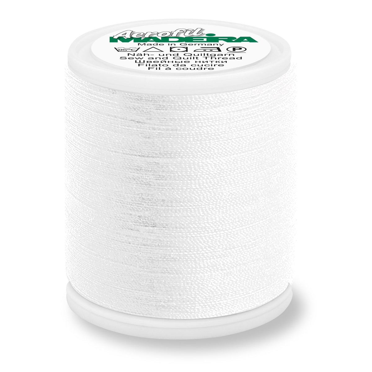 Madeira Aerofil 120 Polyester Quilting & Sewing 40WT Thread - 1100 Yards- 8011 White