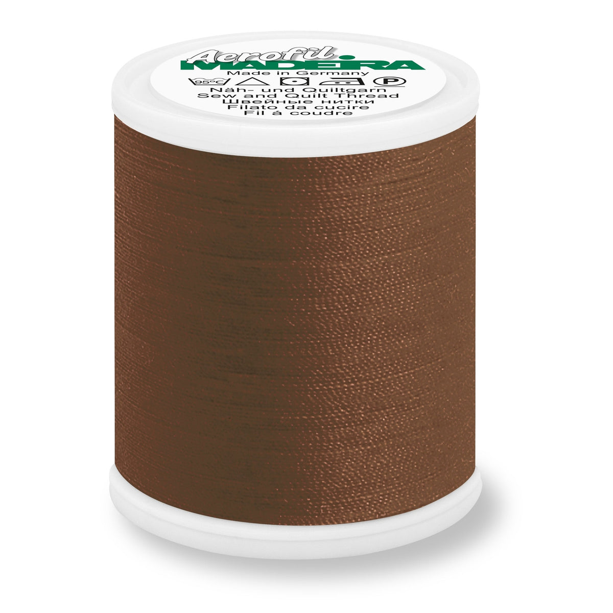 Madeira Aerofil 120 Polyester Quilting & Sewing 40WT Thread - 1100 Yards- 8541 Brown