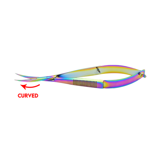 EZ Snip Micro Serrated Titanium Coated Curved Blade