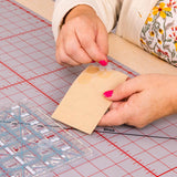 TrueCut Quilter's Combo with 45mm My Comfort rotary cutter, 6.5 x 24.5 inch ruler and TrueGrips non-slip strips