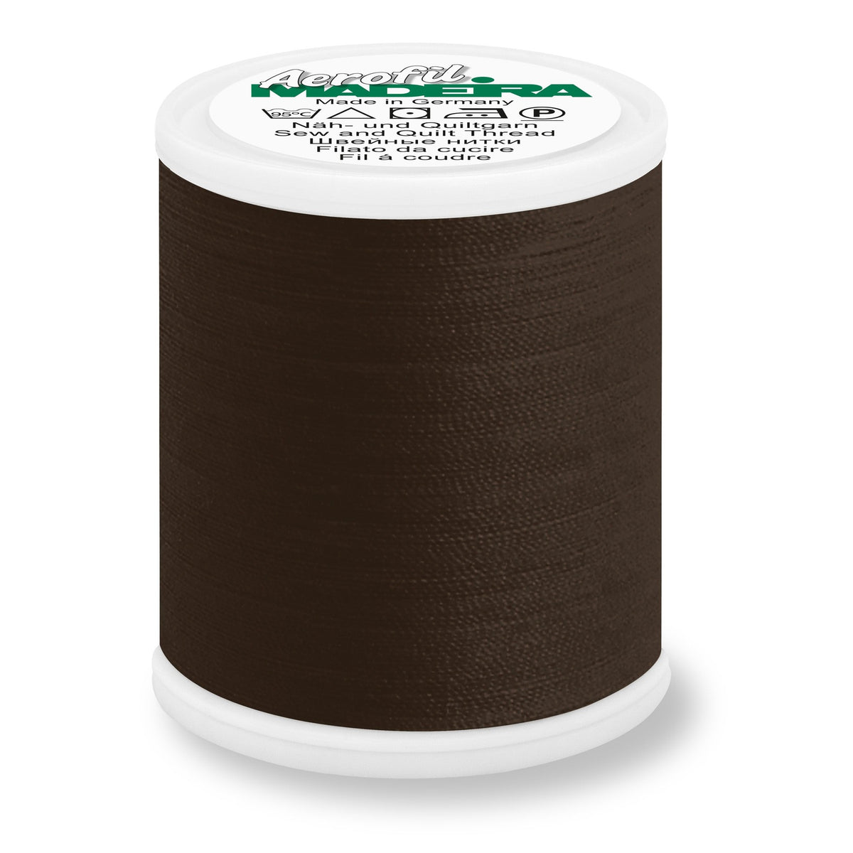 Madeira Aerofil 120 Polyester Quilting & Sewing 40WT Thread - 1100 Yards- 9300 Dark Brown