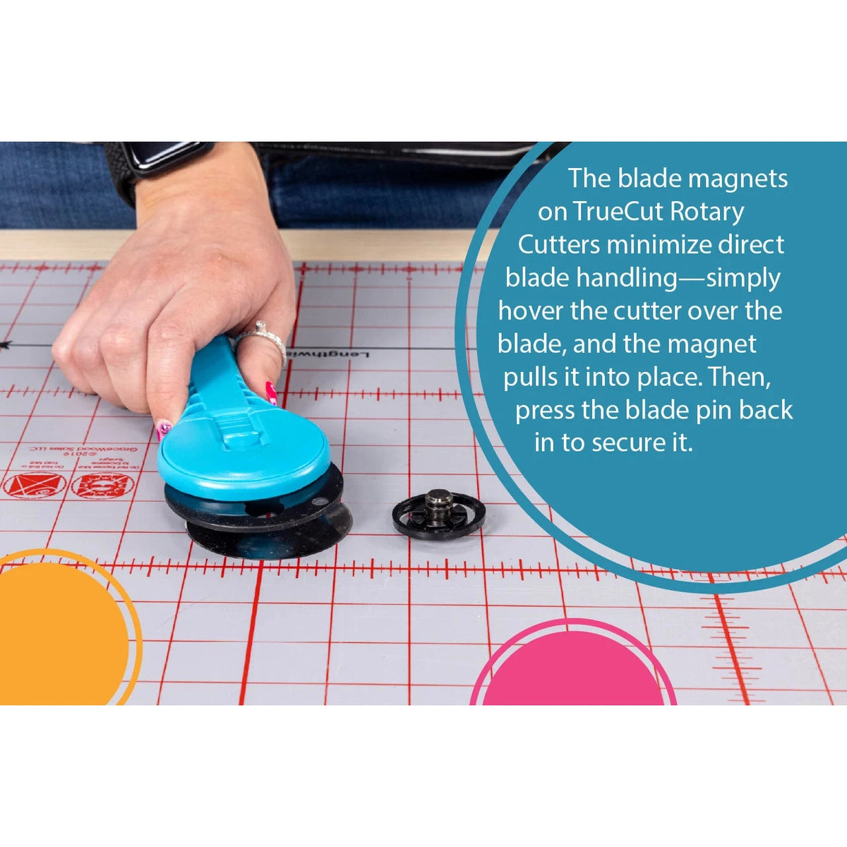 Straight Cutter 45mm (Quick Release)