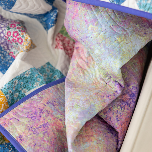 Prairie Posies Quilting Kit - Pre-Cut with Complete Backing & Binding - Experienced Beginner - 68" x 90½" Finished Size