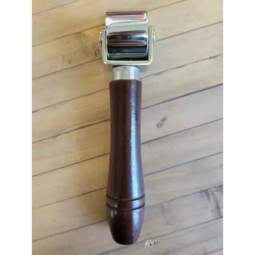 The Fabric Hut Quilting Seam Roller, Stainless Steel Pressing Roller, Easy to Grip Handle