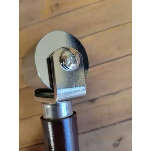 The Fabric Hut Quilting Seam Roller, Stainless Steel Pressing Roller, Easy to Grip Handle