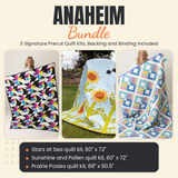 Anaheim Bundle - Stars at Sea, Sunshine and Pollen and Prairie Posies quilts - photo 1 of 19 - The Fabric Hut