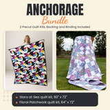 Anchorage Bundle - Stars at Sea and Floral Patchwork quilts - photo 1 of 13 - The Fabric Hut