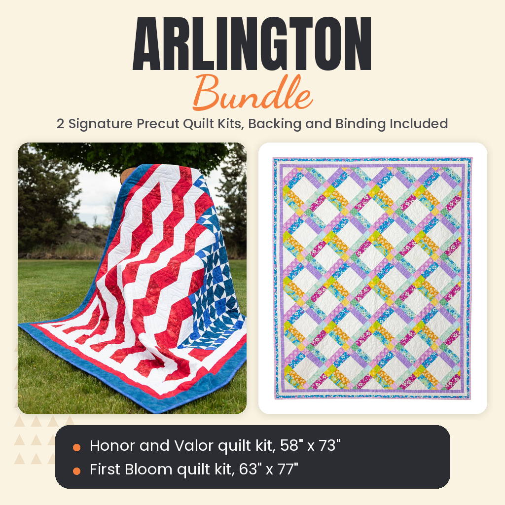 Arlington Bundle - Honor and Valor and First Bloom quilts - photo 1 of 13 - The Fabric Hut