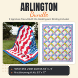 Arlington Bundle - Honor and Valor and First Bloom quilts - photo 1 of 13 - The Fabric Hut
