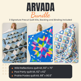 Arvada Bundle - Wild Reflections, Pool Party and Prairie Posies quilts - photo 1 of 19 - The Fabric Hut