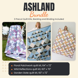 Ashland Bundle - Floral Patchwork, Wild Reflections and Garden Gate quilts - photo 1 of 19 - The Fabric Hut