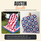 Austin Bundle - Honor and Valor and Because of the Brave quilts - photo 1 of 13 - The Fabric Hut