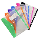 Binder Pocket 6-Pack - Clear Project Pouches for Patterns and Notions - The Fabric Hut