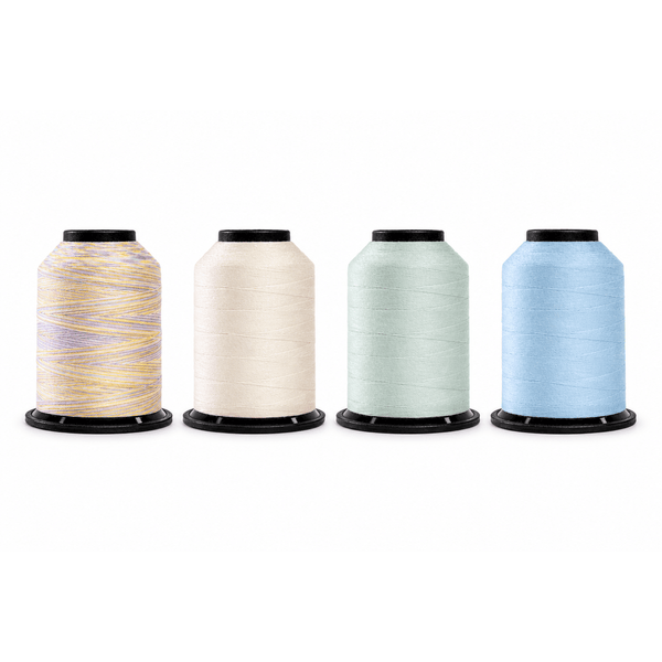 Finesse Classic Quilting Thread Bundle - Baby Quilt Pastels - 4 x 1100 Yards - photo 2 of 2 - The Fabric Hut