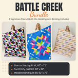 Battle Creek Bundle - Stars at Sea, Pool Party and Meadowland quilts - photo 1 of 19 - The Fabric Hut