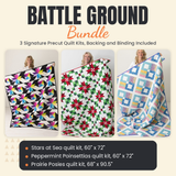 Battle Ground Bundle - Stars at Sea, Peppermint Poinsettias and Prairie Posies quilts - photo 1 of 19 - The Fabric Hut